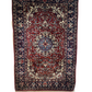 Orientteppich handgeknüpft China Isfahan korkwolle Design 128x80 cm