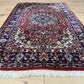 Orientteppich handgeknüpft China Isfahan korkwolle Design 128x80 cm