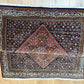 Orientteppich handgeknüpft Bidjar Korkwolle 160x113 cm