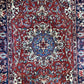 Orientteppich handgeknüpft China Isfahan korkwolle Design 128x80 cm