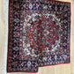 Orientteppich handgeknüpft China Isfahan korkwolle Design 128x80 cm