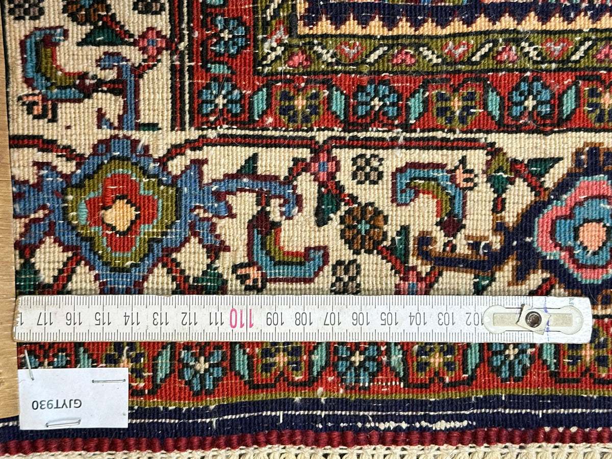 Orientteppich handgeknüpft Bidjar Korkwolle 160x113 cm