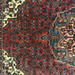 Semi Antiker Handgeknüpfter Perser Orientteppich in Naturfarben 200x135cm
