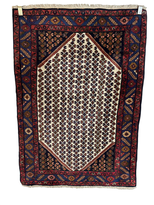 Orientteppich handgeknüpft Hamadan 145x100 cm