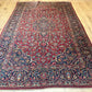 Antiker Orientteppich handgeknüpft  Keschan Korkwolle 220x130 cm