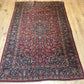 Antiker Orientteppich handgeknüpft  Keschan Korkwolle 220x130 cm