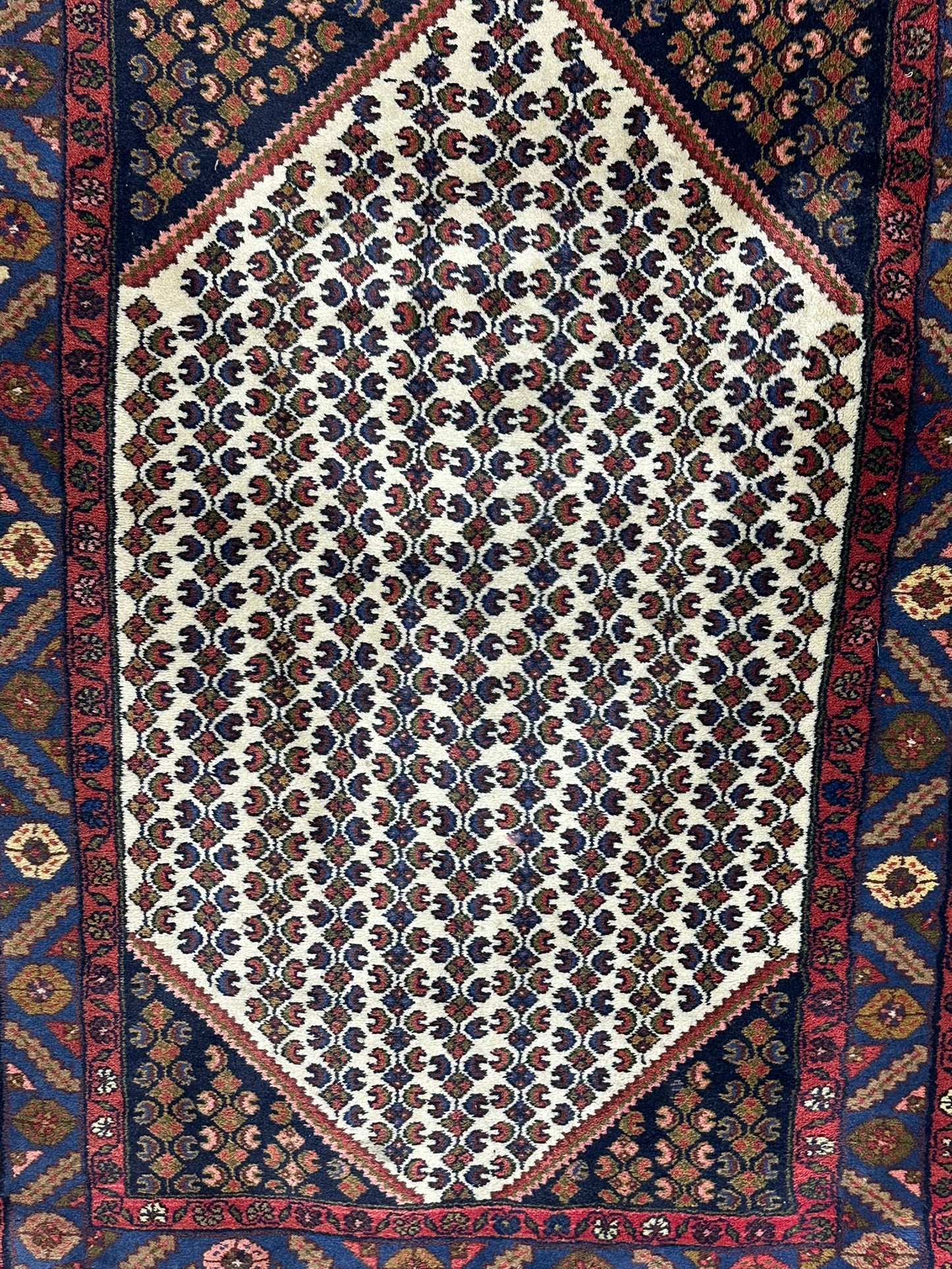Orientteppich handgeknüpft Hamadan 145x100 cm