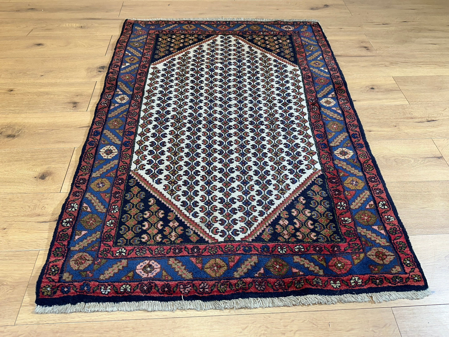 Orientteppich handgeknüpft Hamadan 145x100 cm