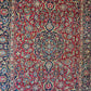 Antiker Orientteppich handgeknüpft  Keschan Korkwolle 220x130 cm