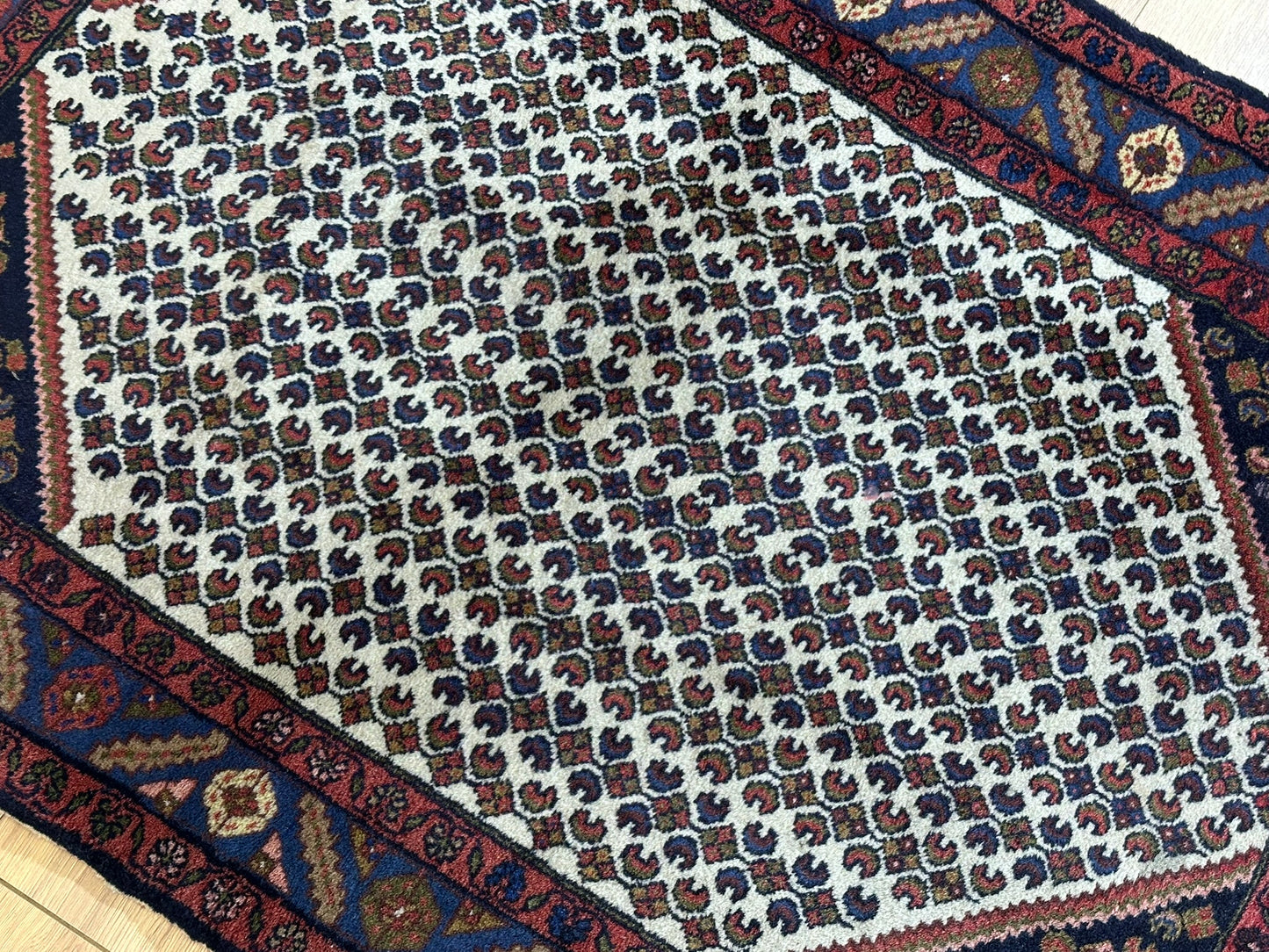 Orientteppich handgeknüpft Hamadan 145x100 cm