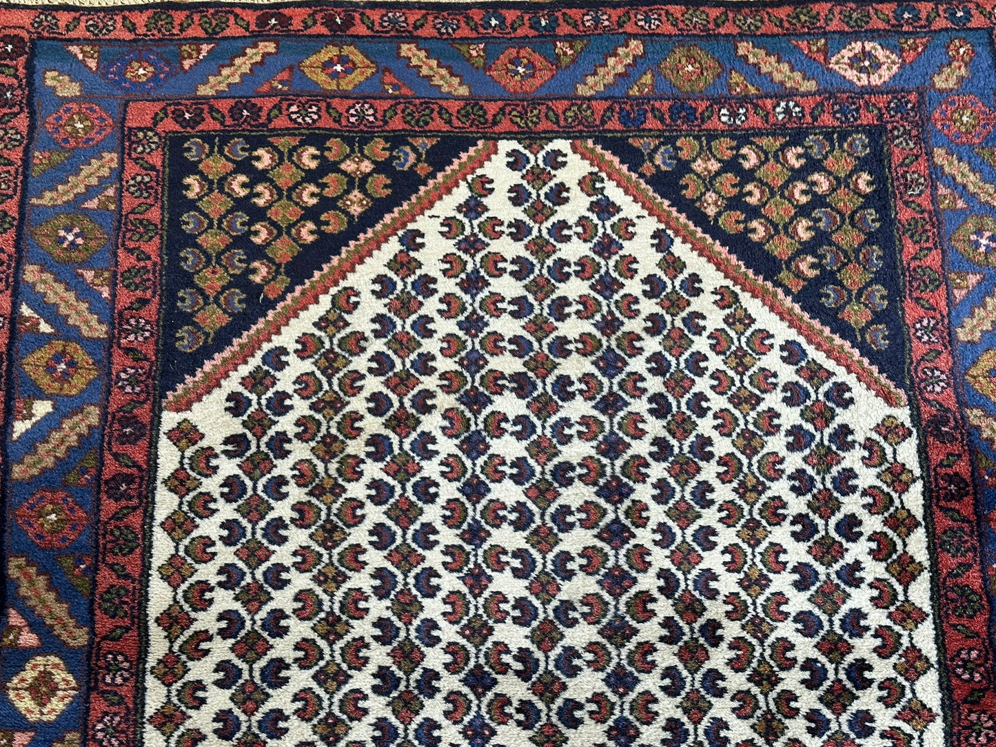 Orientteppich handgeknüpft Hamadan 145x100 cm