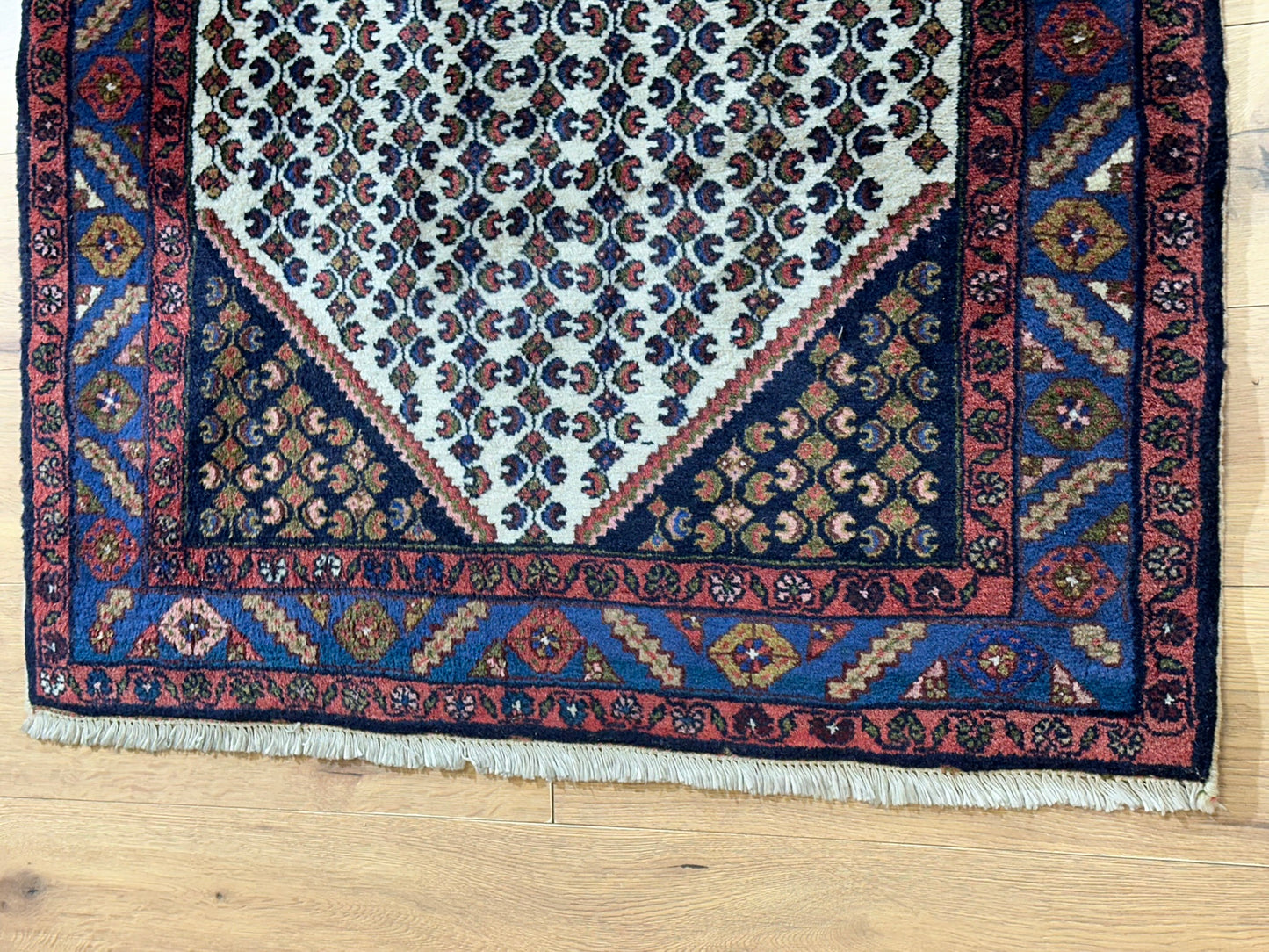 Orientteppich handgeknüpft Hamadan 145x100 cm
