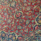 Antiker Orientteppich handgeknüpft  Keschan Korkwolle 220x130 cm