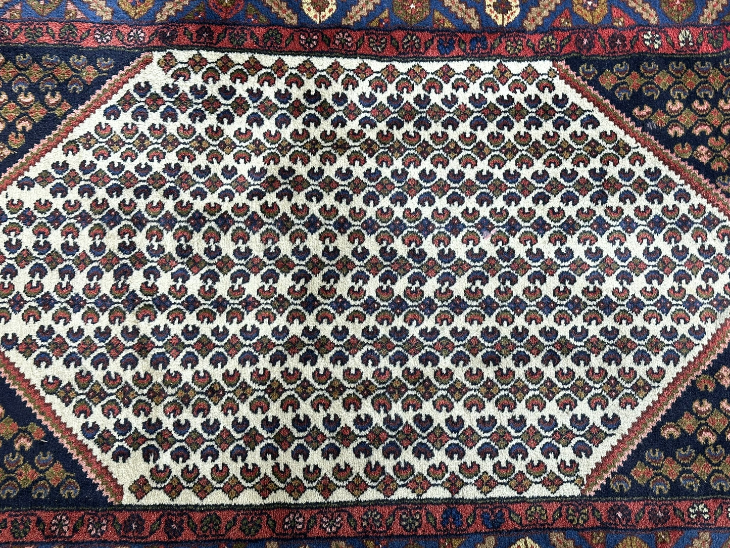 Orientteppich handgeknüpft Hamadan 145x100 cm
