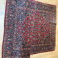 Antiker Orientteppich handgeknüpft  Keschan Korkwolle 220x130 cm