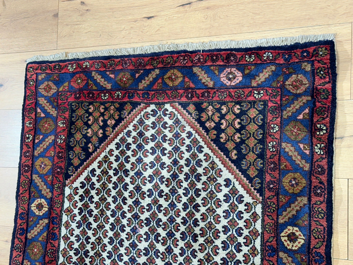 Orientteppich handgeknüpft Hamadan 145x100 cm