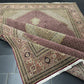 Handgeknüpfter Täbriz Teppich 350x250 cm – Mahi Muster mit Seide