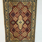 Orientteppich handgeknüpft Nain Korkwolle mit Seide 135x83 cm