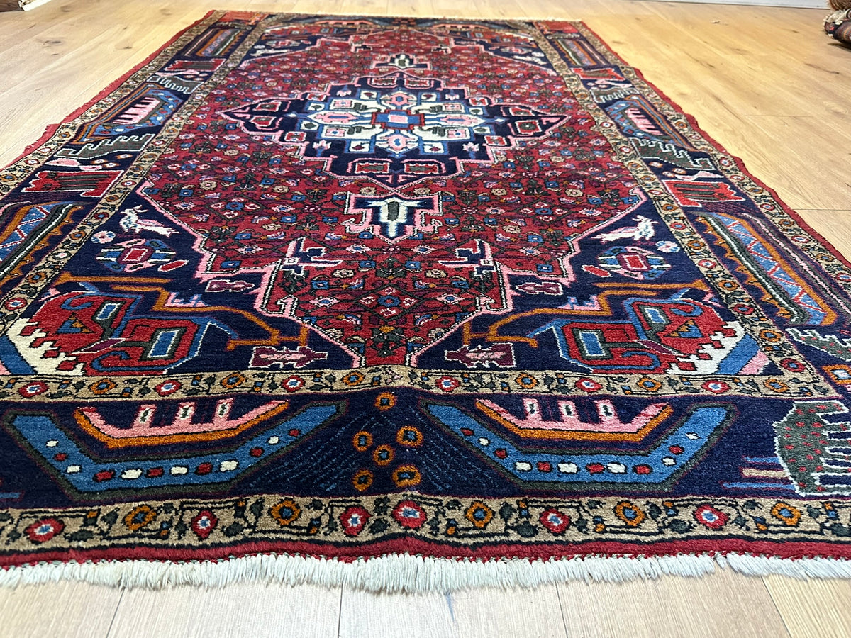 Orientteppich handgeknüpft Hamadan Top 245x150 cm