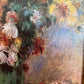 Hochwertiger Kunstdruck, Farbenfrohes Blumenstillleben 50x40cm