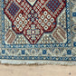 Orientteppich handgeknüpft Nain Korkwolle mit Seide 135x83 cm