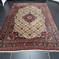 Handgeknüpfter Bidjar Teppich 383x265 cm – Rosenmuster Wolle