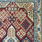 Orientteppich handgeknüpft Nain Korkwolle mit Seide 135x83 cm