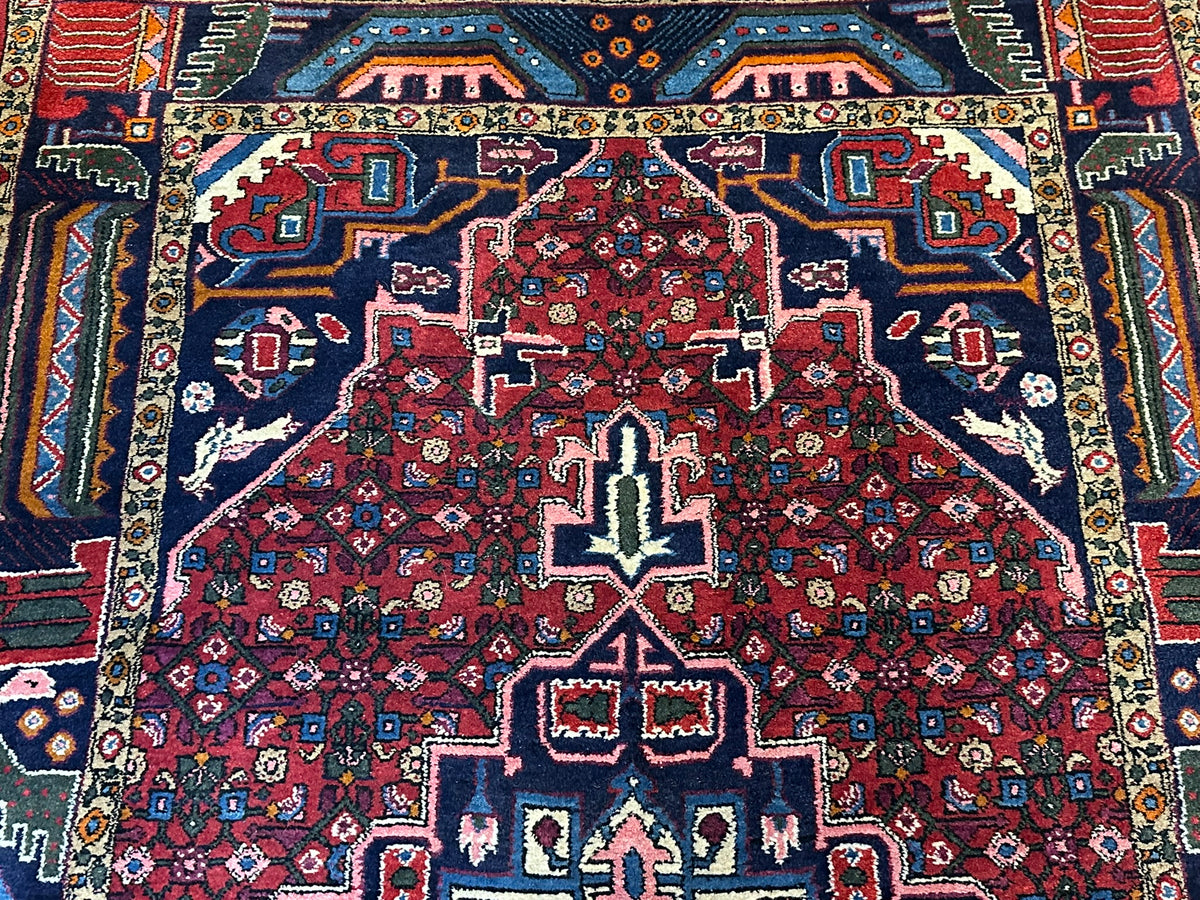 Orientteppich handgeknüpft Hamadan Top 245x150 cm