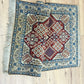 Orientteppich handgeknüpft Nain Korkwolle mit Seide 135x83 cm