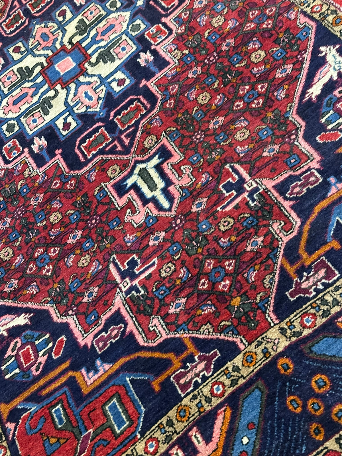 Orientteppich handgeknüpft Hamadan Top 245x150 cm