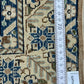 Orientteppich handgeknüpft Nain Korkwolle mit Seide 135x83 cm