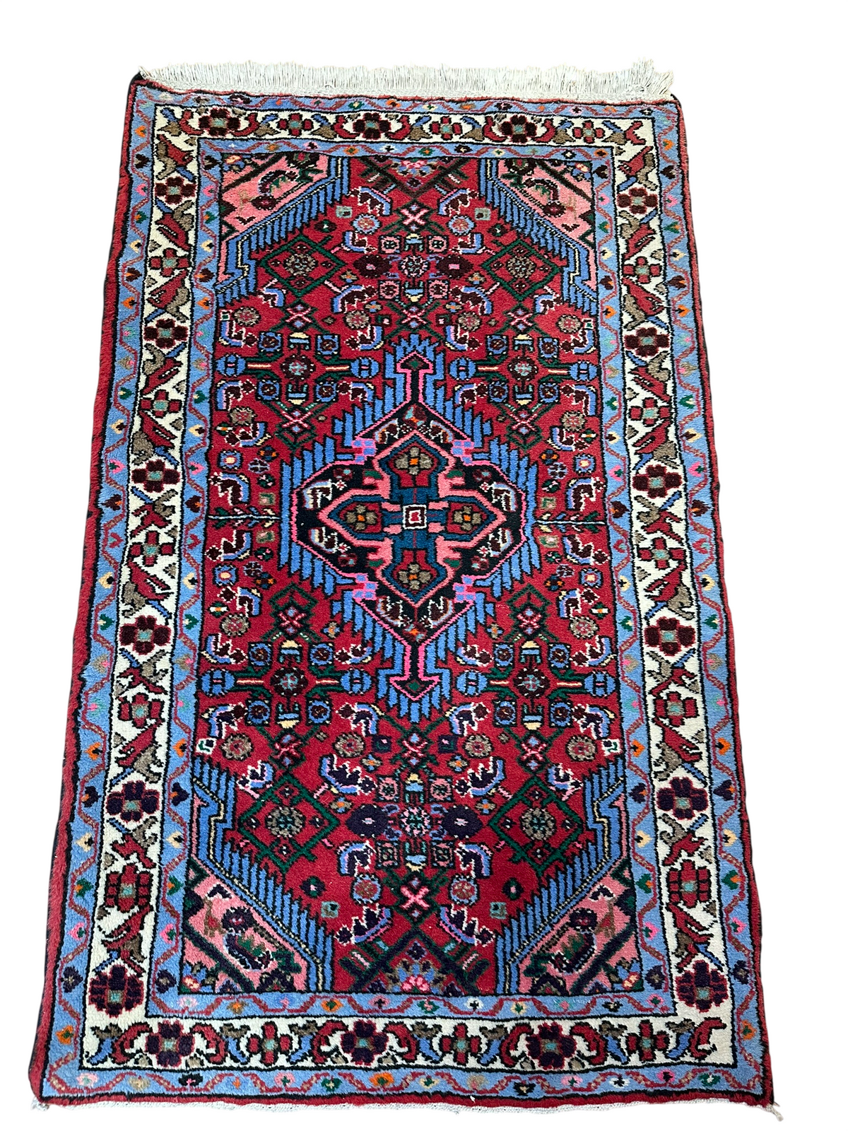 Orientteppich handgeknüpft Hamadan Top 134x82 cm