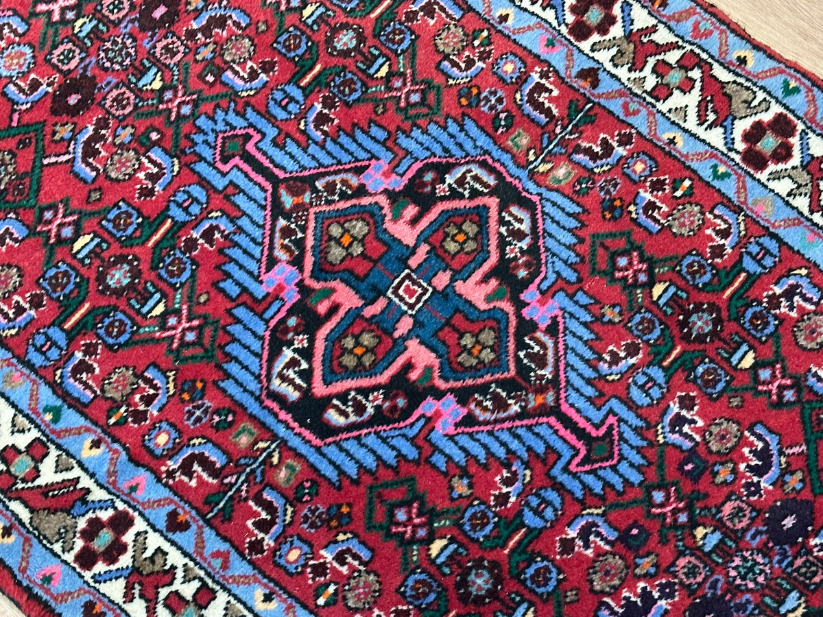 Orientteppich handgeknüpft Hamadan Top 134x82 cm