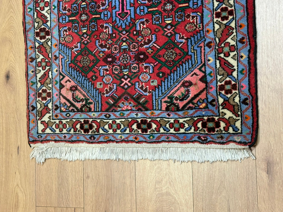 Orientteppich handgeknüpft Hamadan Top 134x82 cm