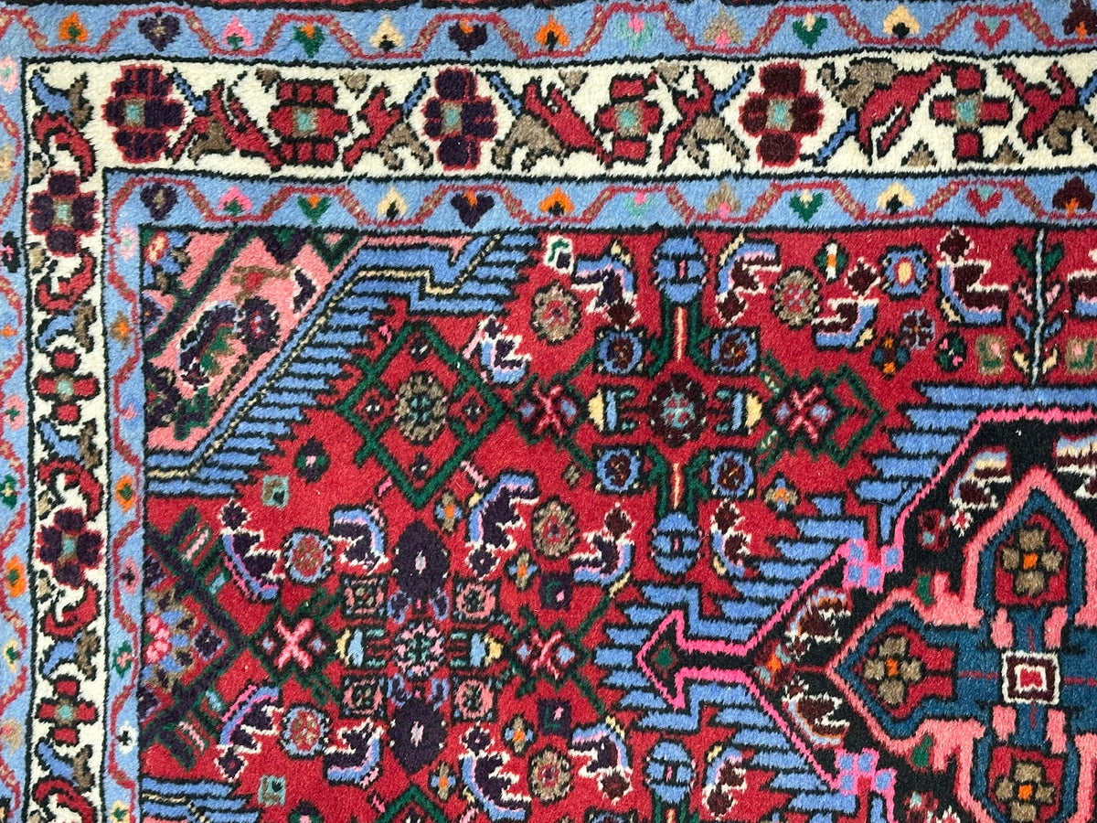 Orientteppich handgeknüpft Hamadan Top 134x82 cm
