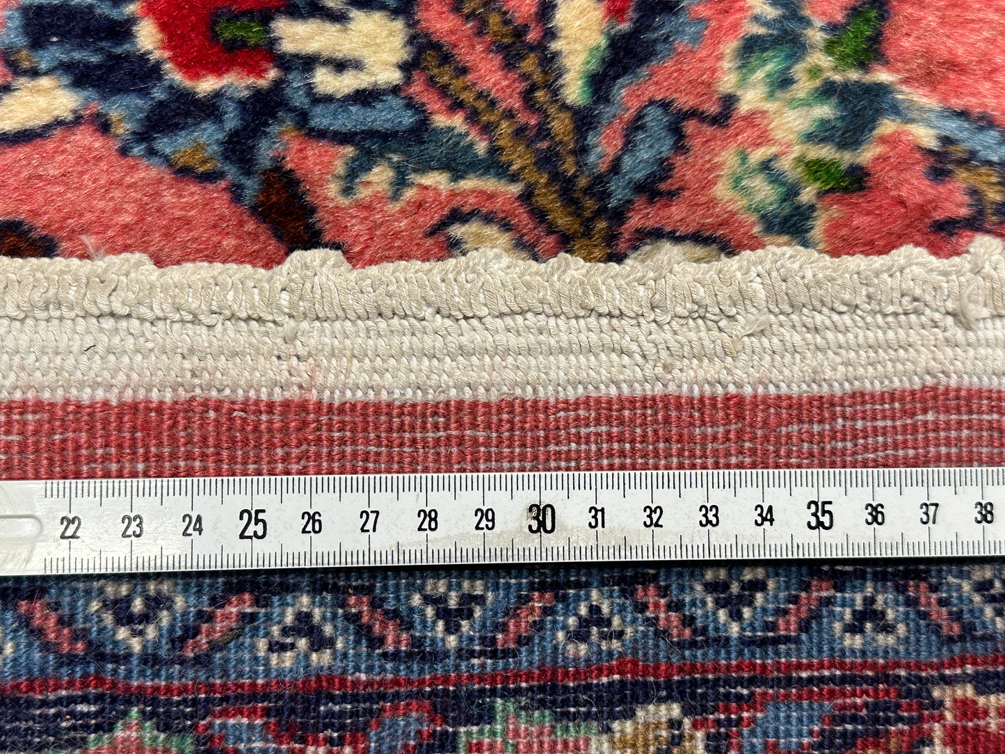 Handgeknüpfter Perser Orientteppich: Sarough Läufer 308x90cm