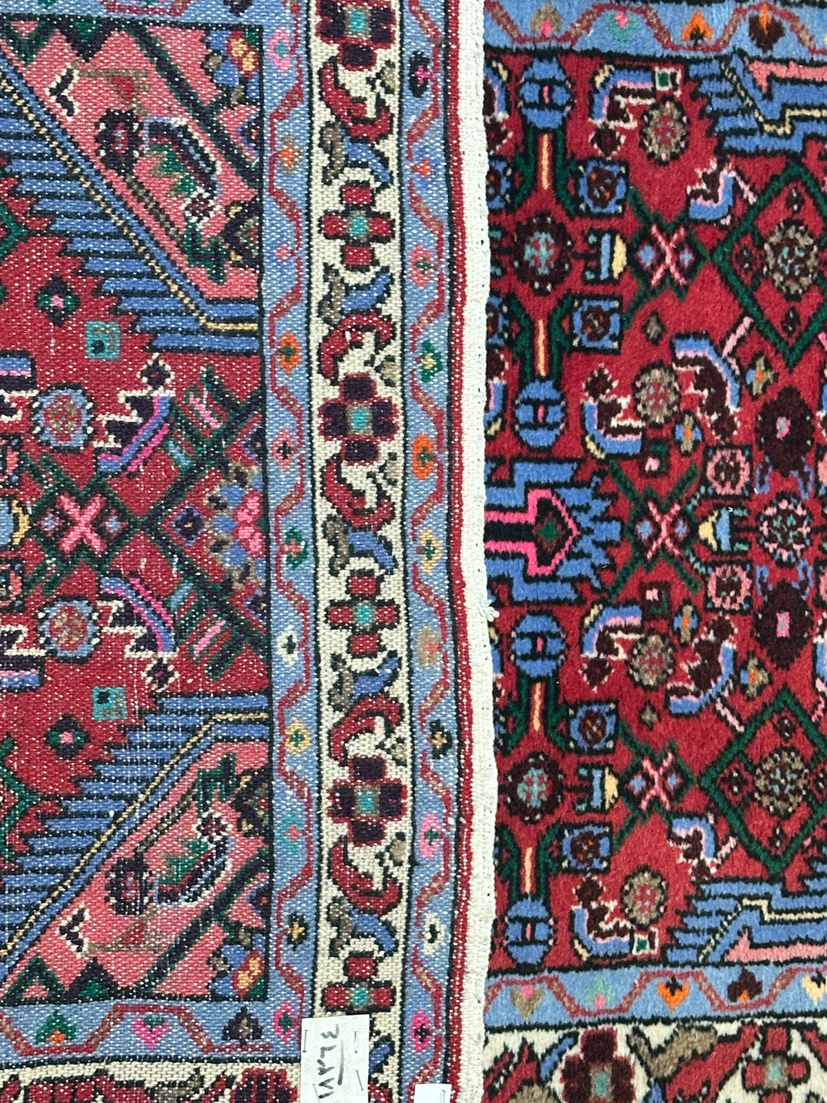 Orientteppich handgeknüpft Hamadan Top 134x82 cm