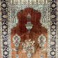 Orientteppich handgeknüpft China Hereke Seide auf Seide 95x65 cm