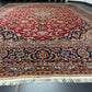 orientteppich handgeknüpft Keschan Korkwolle semi antik 420x305 cm