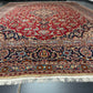 orientteppich handgeknüpft Keschan Korkwolle semi antik 420x305 cm