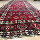 Orientteppich handgeknüpft antiker Kazak naturfarben 333x117 cm