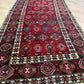 Orientteppich handgeknüpft antiker Kazak naturfarben 333x117 cm