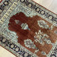 Orientteppich handgeknüpft China Hereke Seide auf Seide 95x65 cm