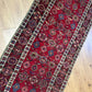 Orientteppich handgeknüpft antiker Kazak naturfarben 333x117 cm