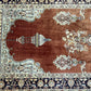 Orientteppich handgeknüpft China Hereke Seide auf Seide 95x65 cm