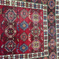 Orientteppich handgeknüpft antiker Kazak naturfarben 333x117 cm