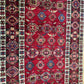 Orientteppich handgeknüpft antiker Kazak naturfarben 333x117 cm