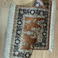 Orientteppich handgeknüpft China Hereke Seide auf Seide 95x65 cm