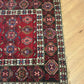 Orientteppich handgeknüpft antiker Kazak naturfarben 333x117 cm