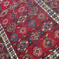 Orientteppich handgeknüpft antiker Kazak naturfarben 333x117 cm